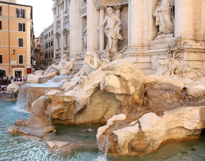 Town House Fontana Di Trevi Acomodação com café da manhã Roma Exterior foto